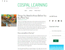 Tablet Screenshot of cospal.org